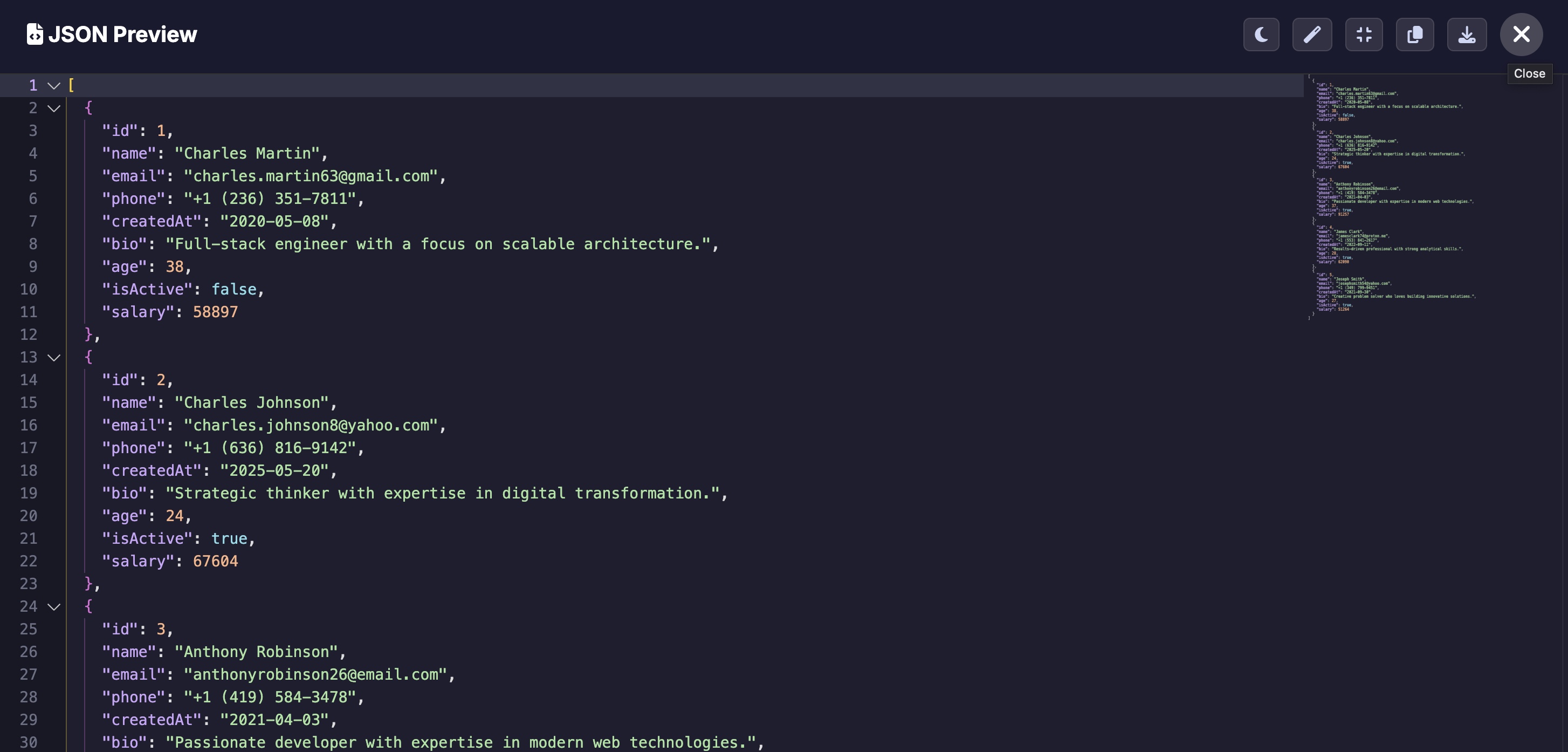 JSON Editor Keyboard Shortcuts and Productivity